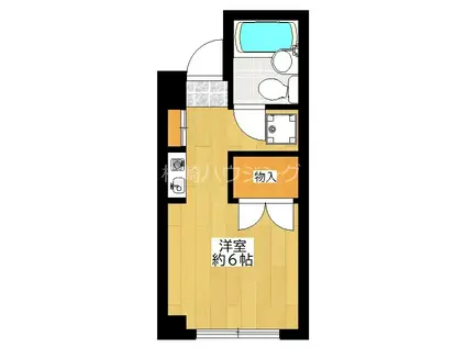 タロハウス(ワンルーム/1階)の間取り写真