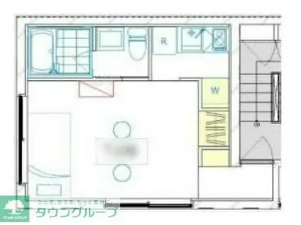 SPAZIO NISHIOGIKUBO(1K/3階)の間取り写真