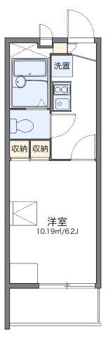 レオパレスGRAND(1K/3階)の間取り写真