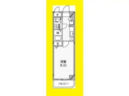 アーデン新大阪(1K/3階)の間取り写真
