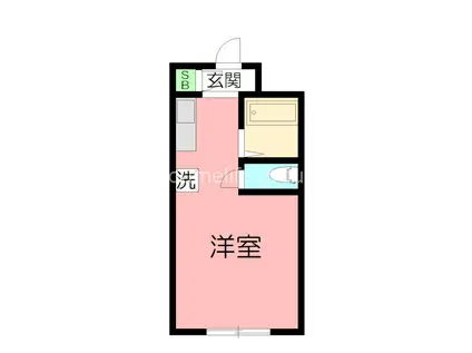 マイメゾン御殿(ワンルーム/3階)の間取り写真