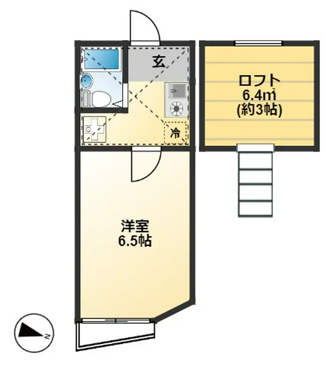 オーナメント西町 2階階 間取り