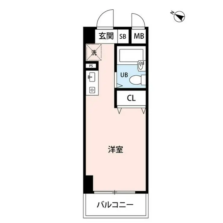 プレール麻布仙台坂 5階階 間取り