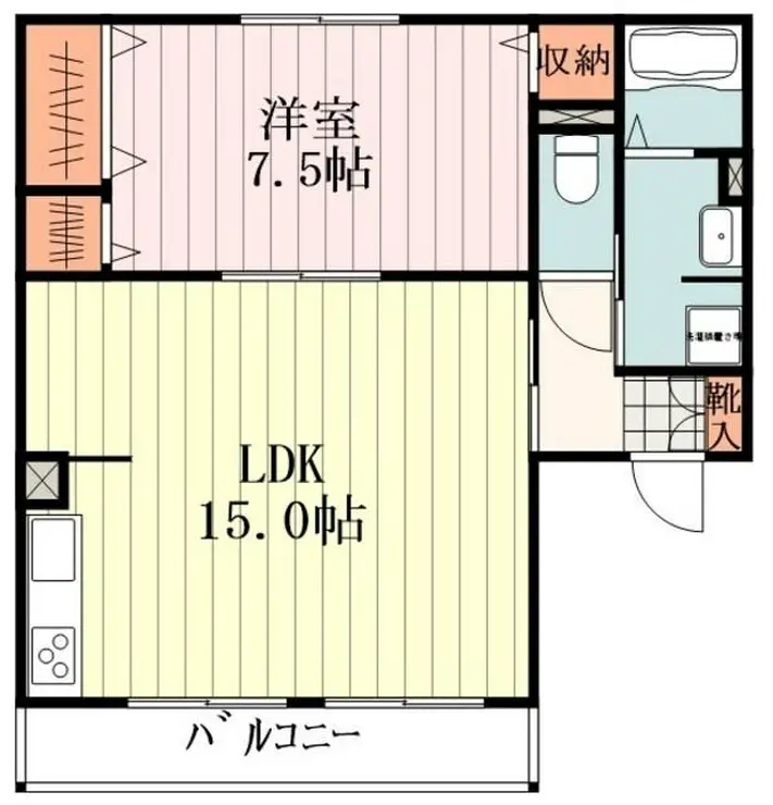 KNタウンコート 2階階 間取り