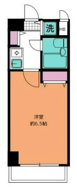 ライオンズマンション西川口第11 8階階 間取り
