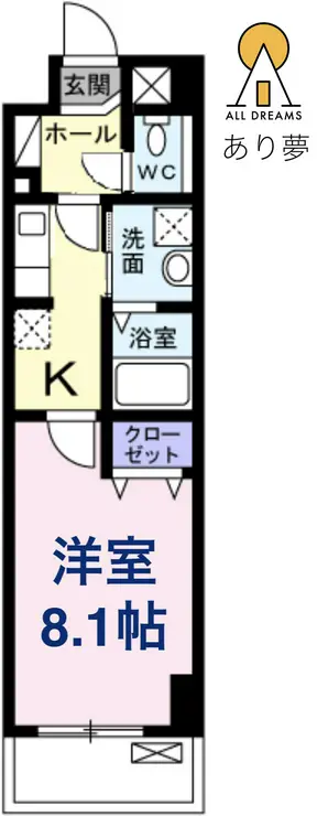 リヴィエールプラス 4階階 間取り
