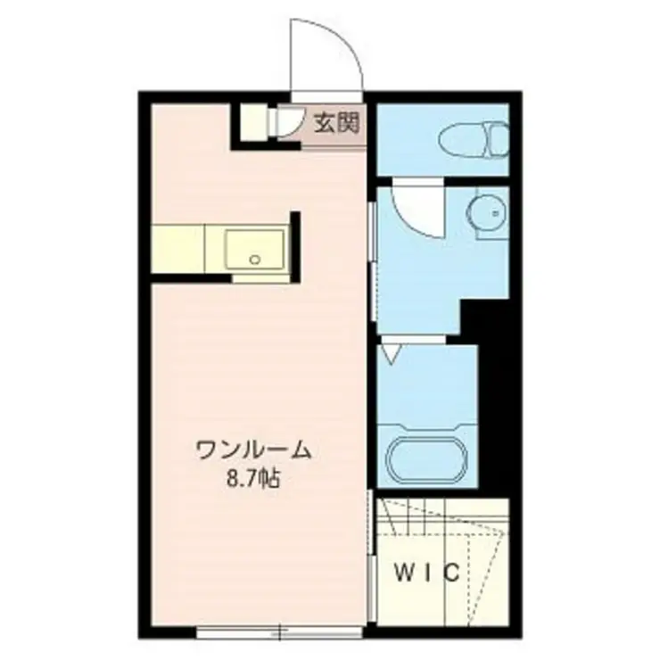 カメリアハイツ 1階階 間取り