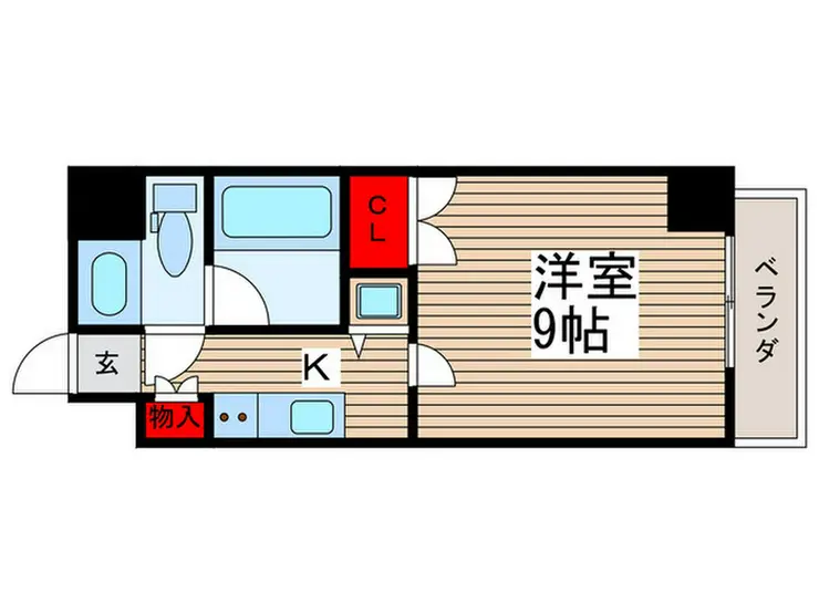エスポワール本八幡 6階階 間取り
