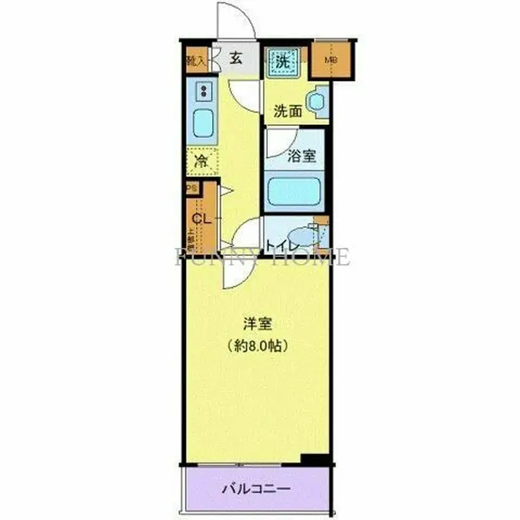 プレール・ドゥーク高井戸 3階階 間取り
