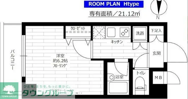 ステージファースト新中野 2階階 間取り