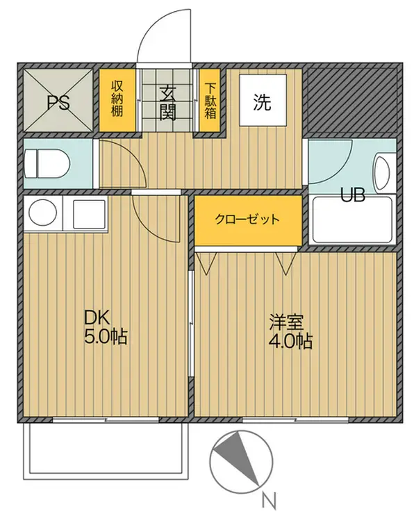 ライオンズガーデン成増 1階階 間取り
