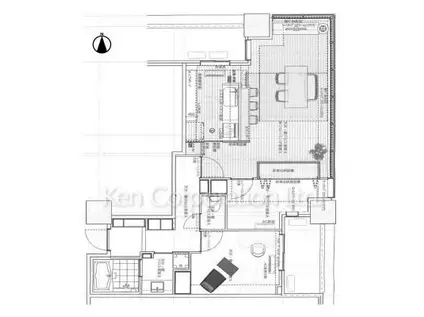ウェリスシティ大森タワー(2LDK/7階)の間取り写真
