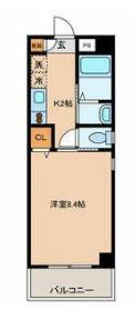 藤月マンション(1K/4階)の間取り写真