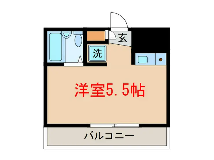 陣屋ハイツ 3階階 間取り