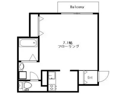 志村JKヒルズ(2LDK/3階)の間取り写真