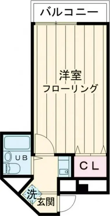 フレンド清水 1階階 間取り