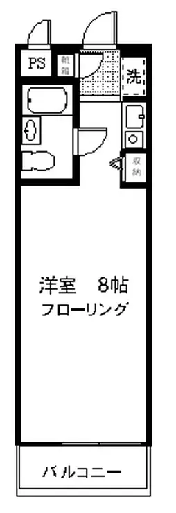 桜新町アムフラット 2階階 間取り