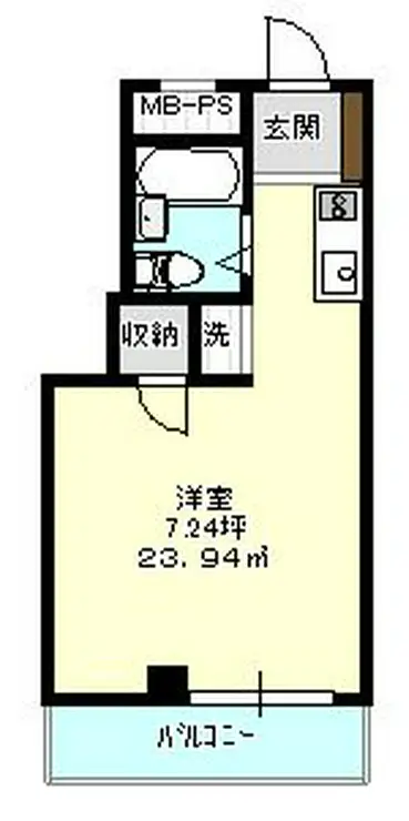 エクセレンス元町館 3階階 間取り