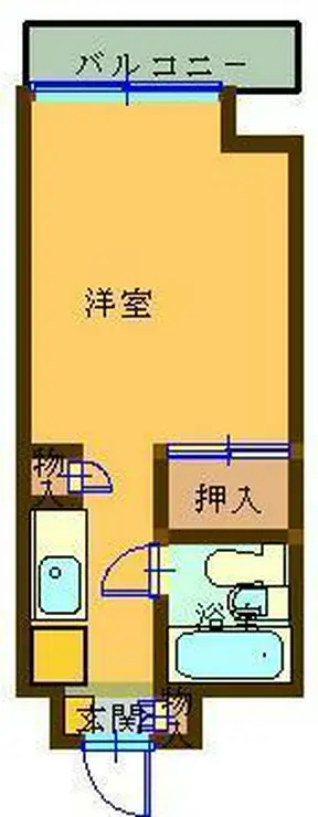 エトワール深谷 5階階 間取り