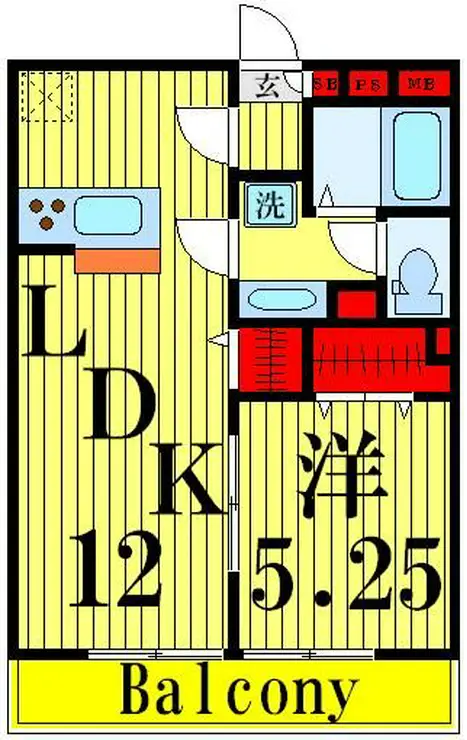 カサグランデ 1階階 間取り