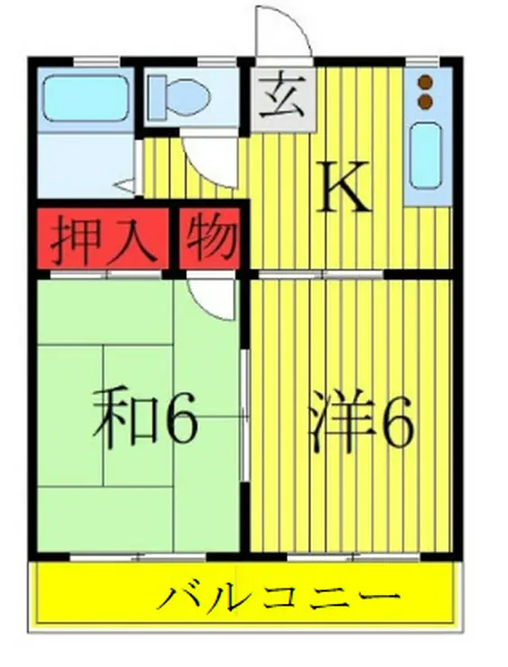 ダイシンコーポ 3階階 間取り