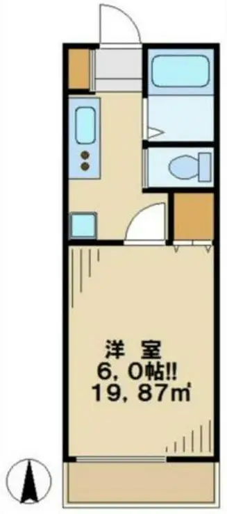 エクセル聖蹟 1階階 間取り