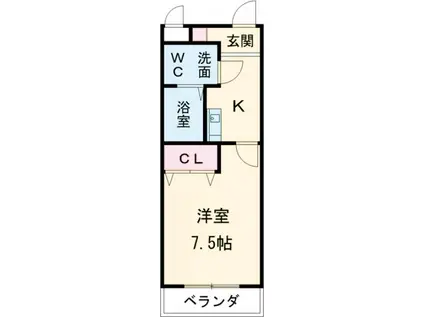 TS DREAM 大安(1K/3階)の間取り写真