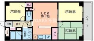 カーサソプラ(3LDK/3階)の間取り写真