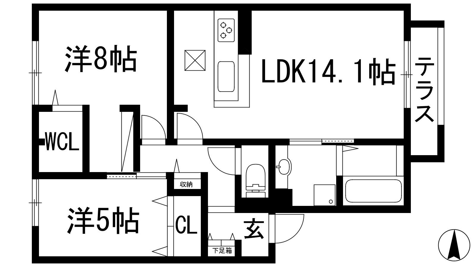 アベニール B棟