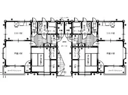 フローレンスIII(2DK/1階)の間取り写真