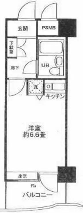 ライオンズマンション久が原第5 5階階 間取り