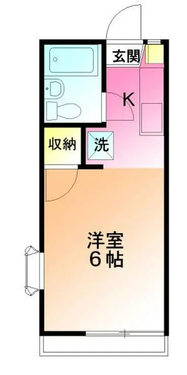 ハイツパル 2階階 間取り