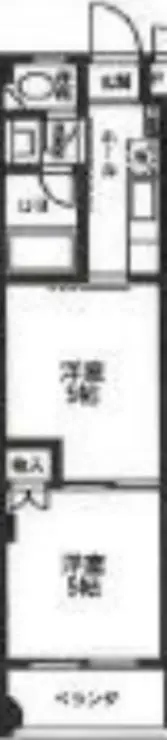 エクセレントパレス 2階階 間取り