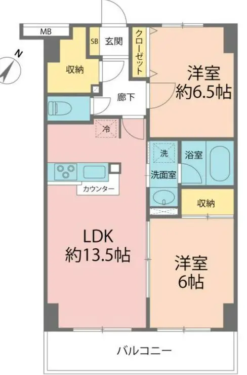 ライオンズシティ西新宿 9階階 間取り