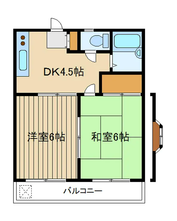 第一福寿ビル 2階階 間取り