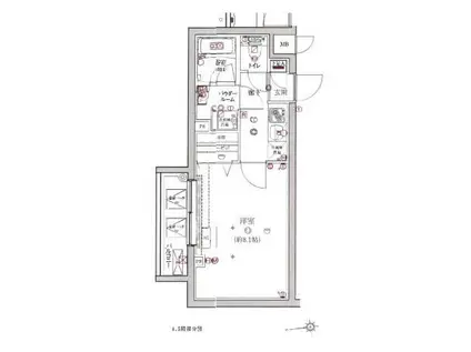 REALEST-HIGASHIKOENJI(1K/4階)の間取り写真
