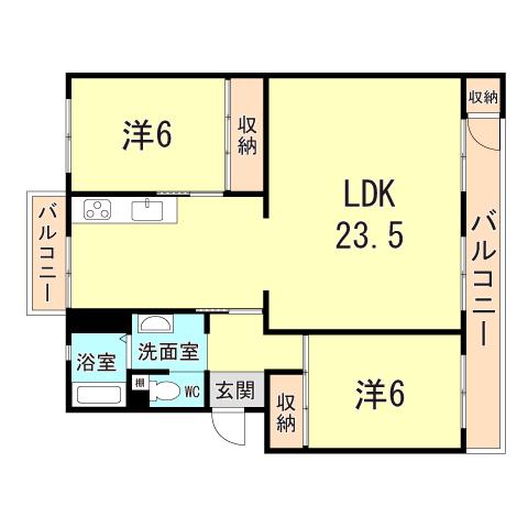 一ノ谷グリーンハイツI棟