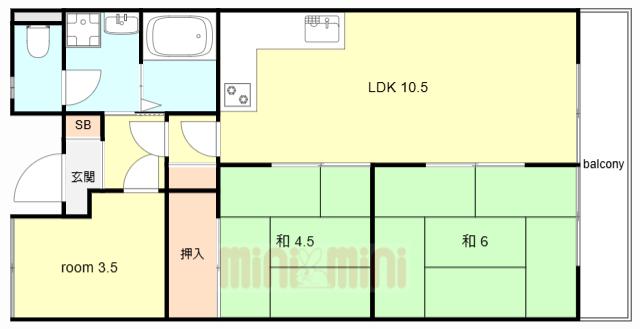 千舟リバーサイドヴィラC棟