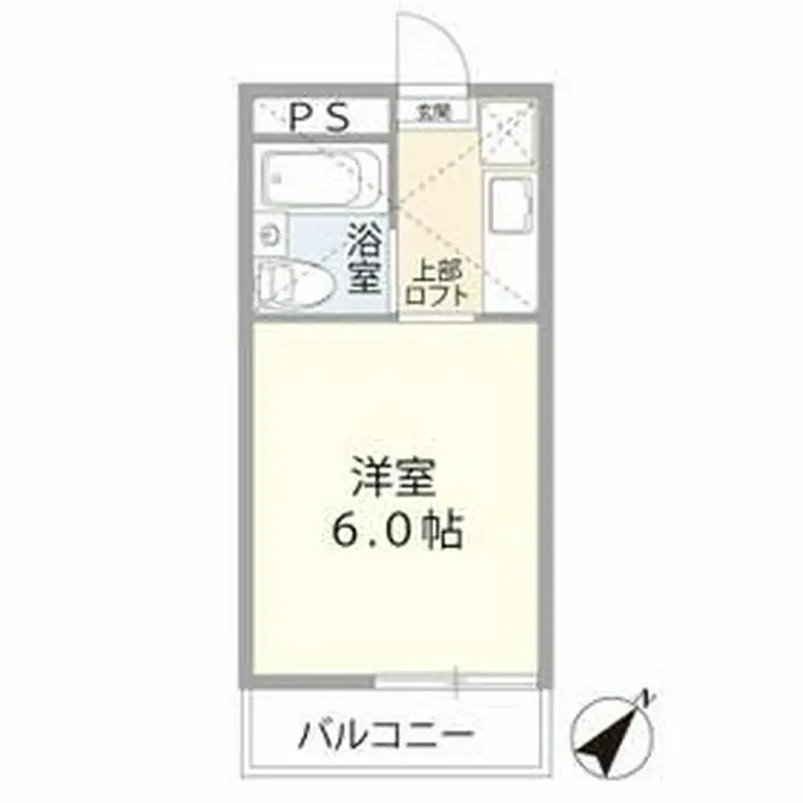 レジデンスATT立川 2階階 間取り