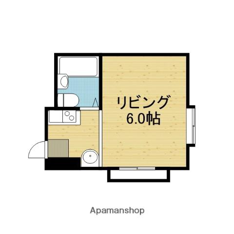 正広ビル(1K/4階)の間取り写真