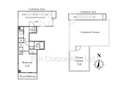 REBREATH HONGO 2018(ワンルーム/4階)の間取り写真