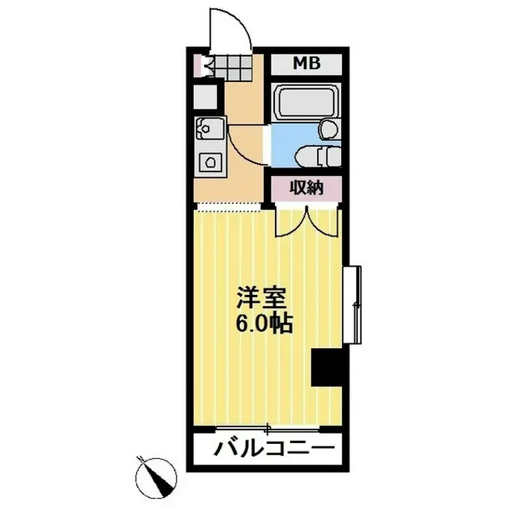 スノーバレーハイツ 3階階 間取り