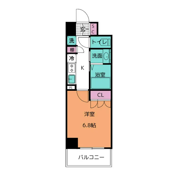 千葉ポートイースト 5階階 間取り