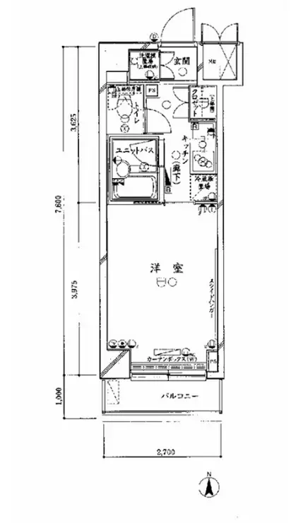 ルーブル上高井戸 2階階 間取り