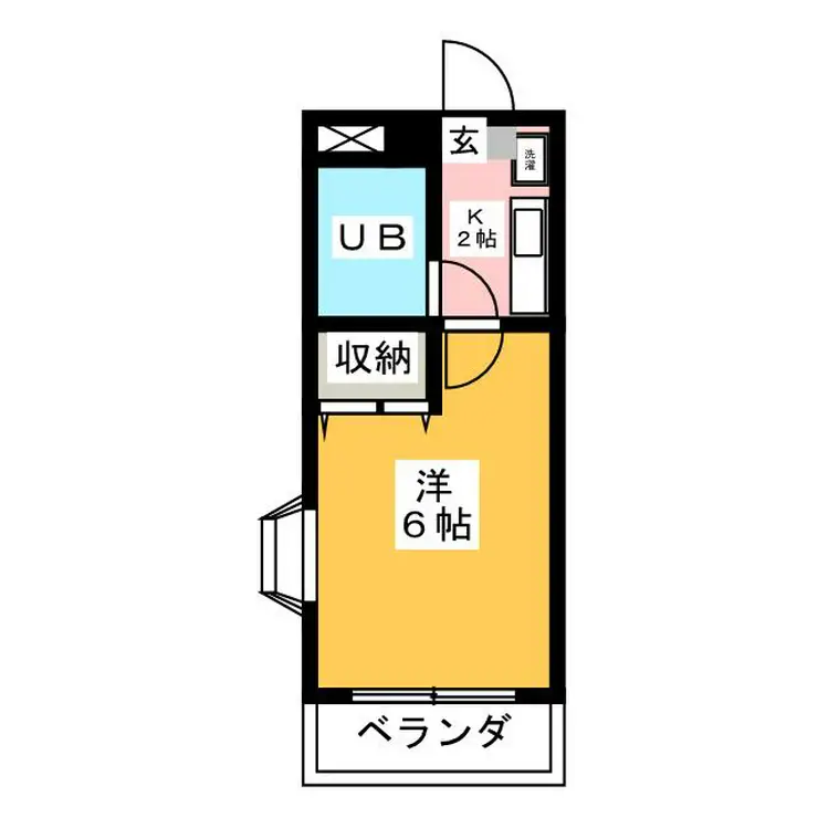 プルミエール1番館 4階階 間取り