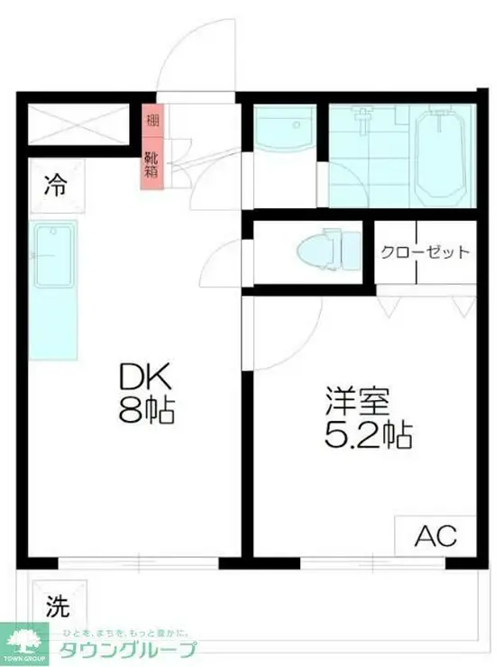 パレ・ド・ヴェール武蔵野 1階階 間取り