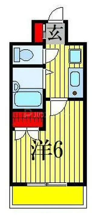 リヴェールビッグパイン 6階階 間取り