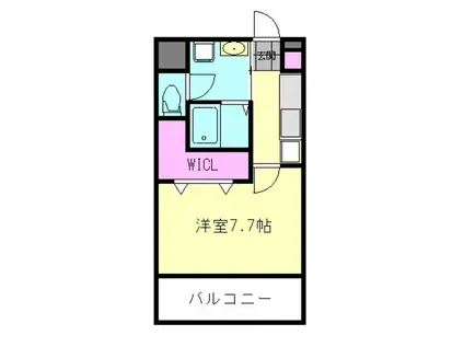 ル・レーブ メゾン(1K/3階)の間取り写真