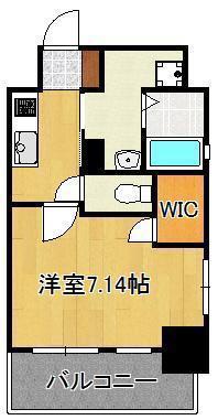 PROTOCITYTOBATA(1K/2階)の間取り写真
