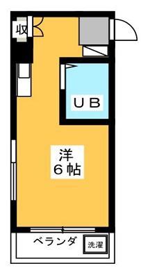 レガーロコヤス(ワンルーム/3階)の間取り写真
